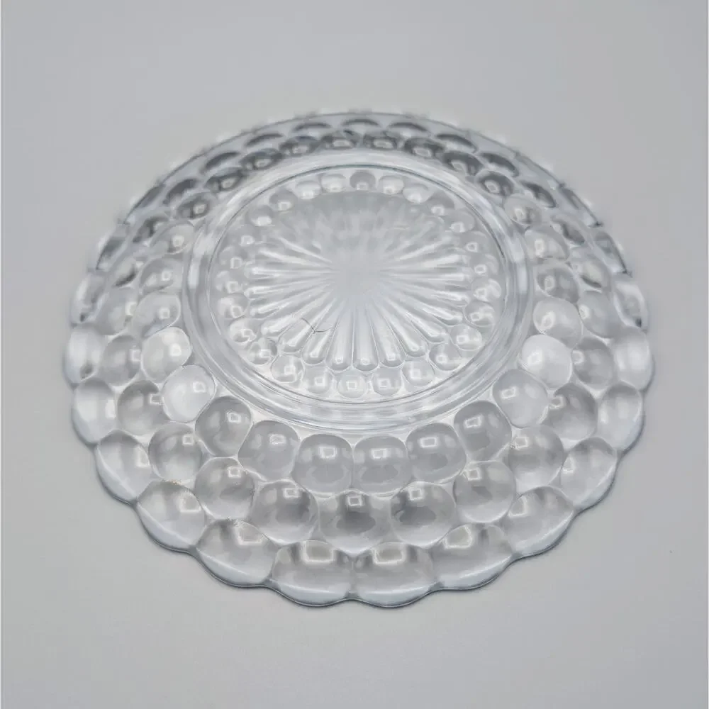 Anchor Hocking Bubble Blue Bread & Butter Plates 6.5